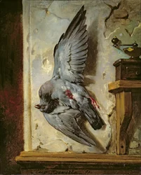 Az erdei galamb, 1857 körül